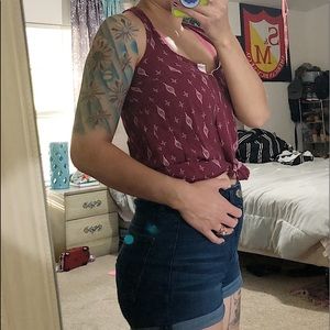 Hippie Rose tank 🌹